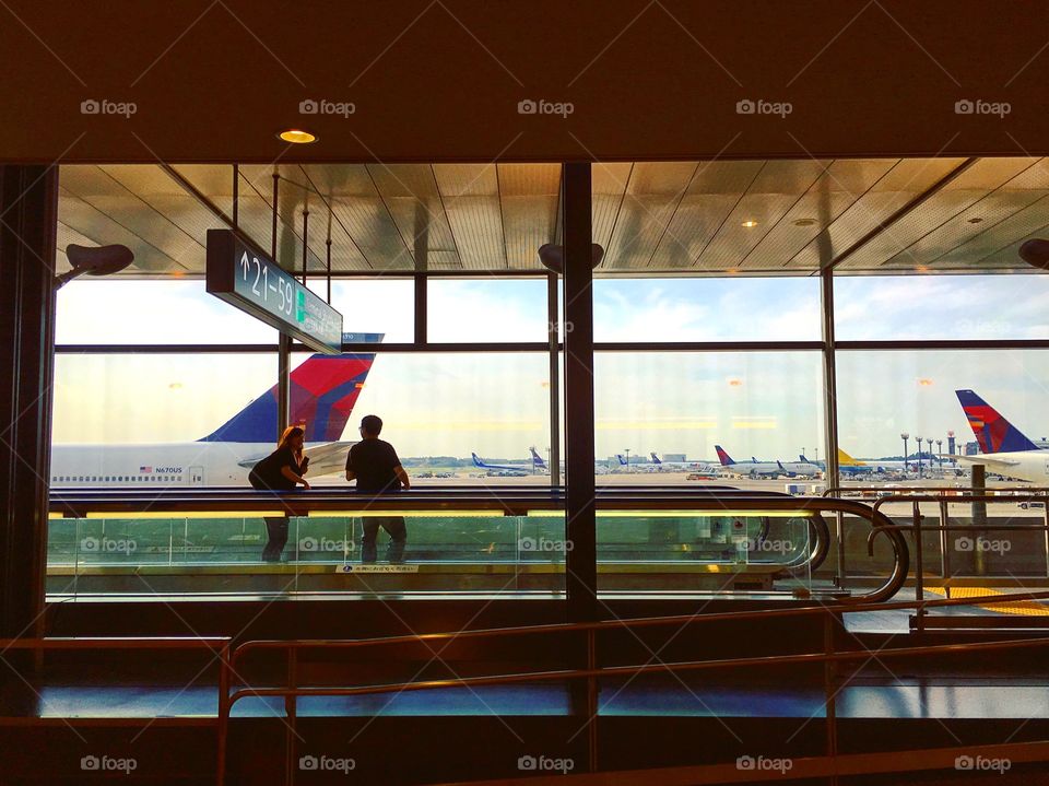 Transit in Narita Japan. Was trying to kill some time waiting for my next plane. This view I found it interesting. Hope you like it too.