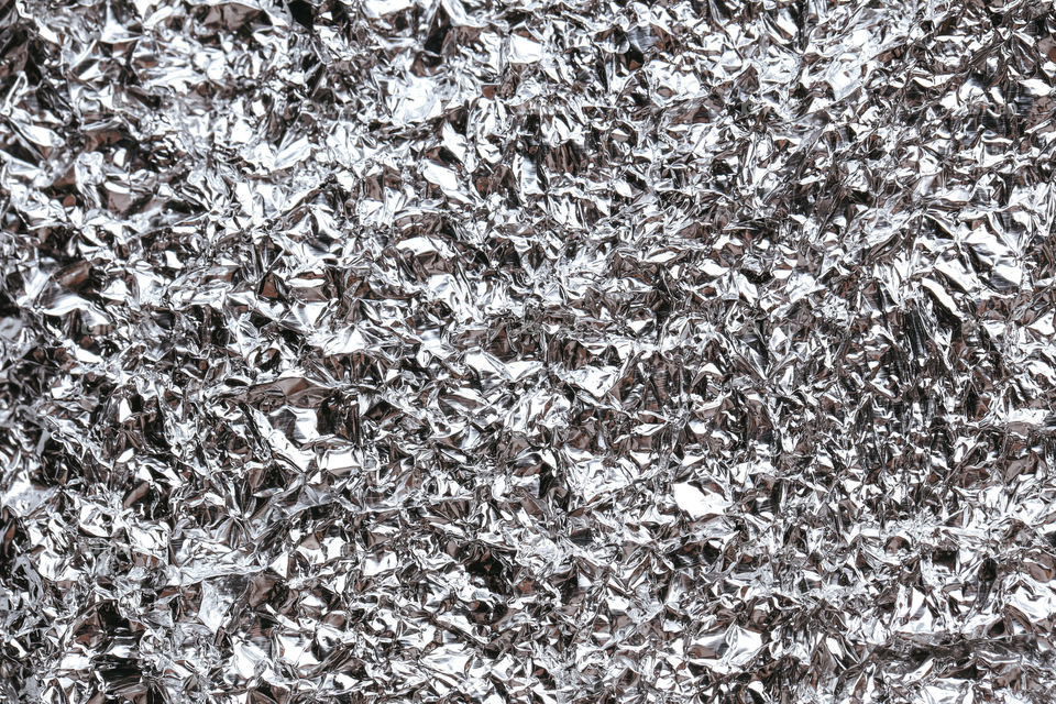 Foil texture background