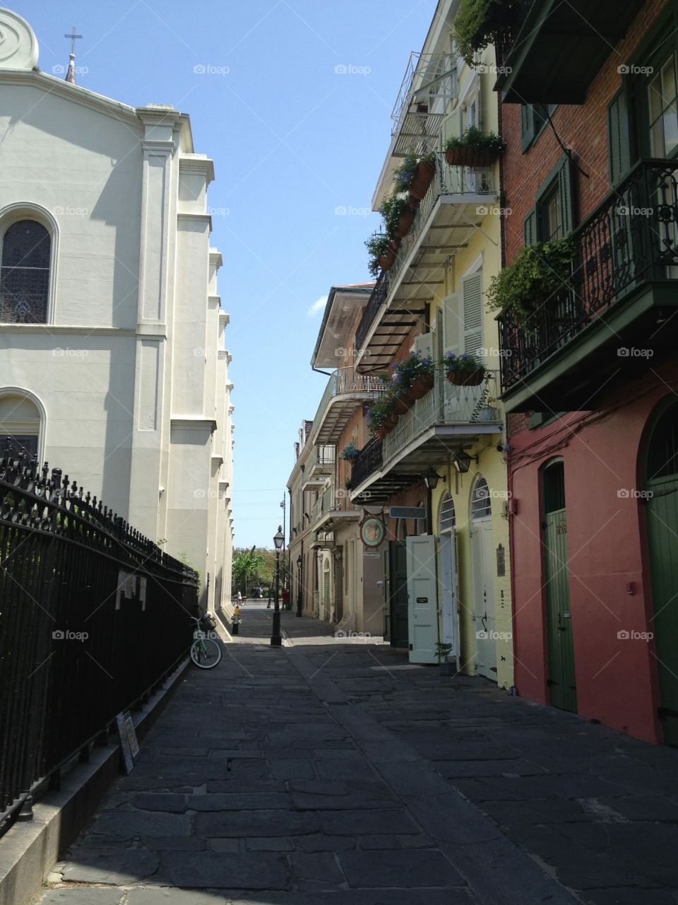 New Orleans French Quarter. Pirate's Alley