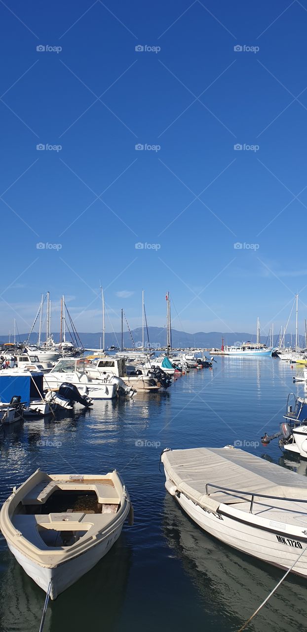 sunny day at seaside