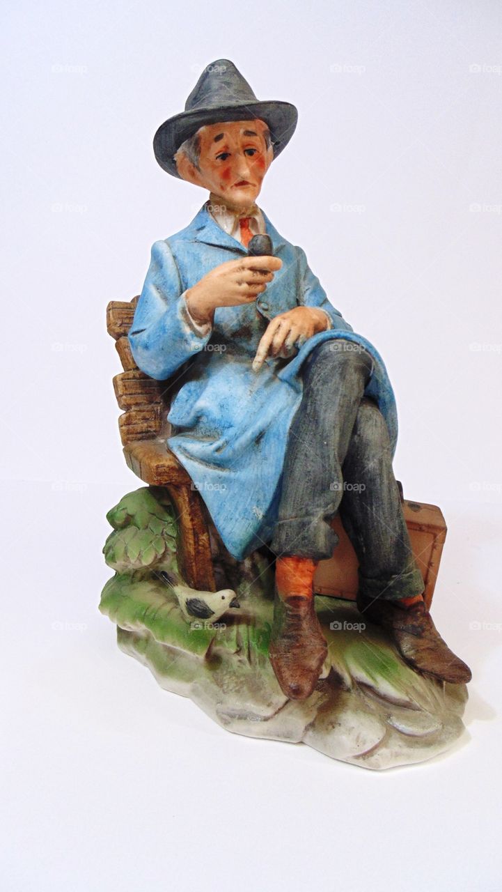 Old Man Figurine