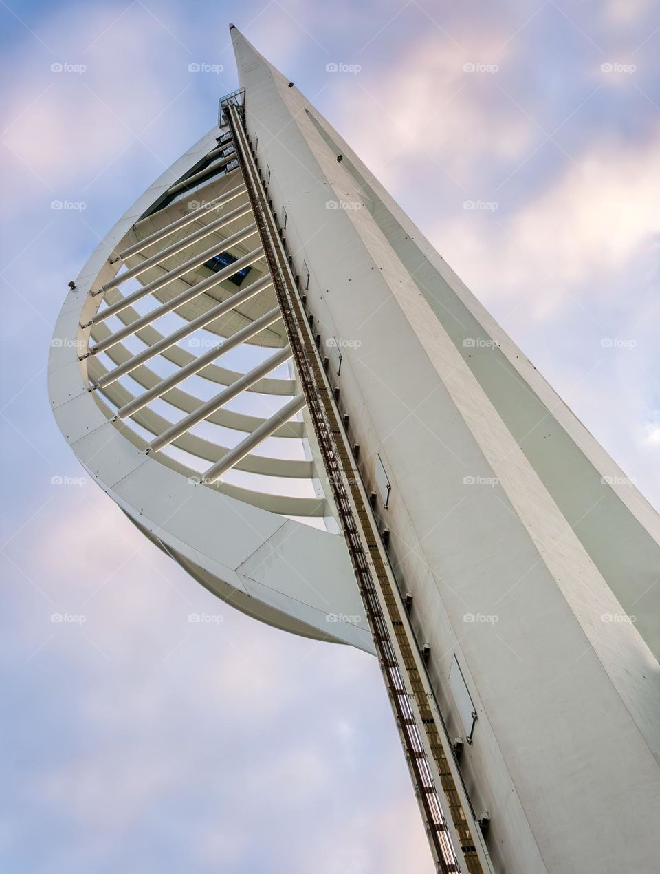 The Spinnaker Tower in Portsmouth, UK.