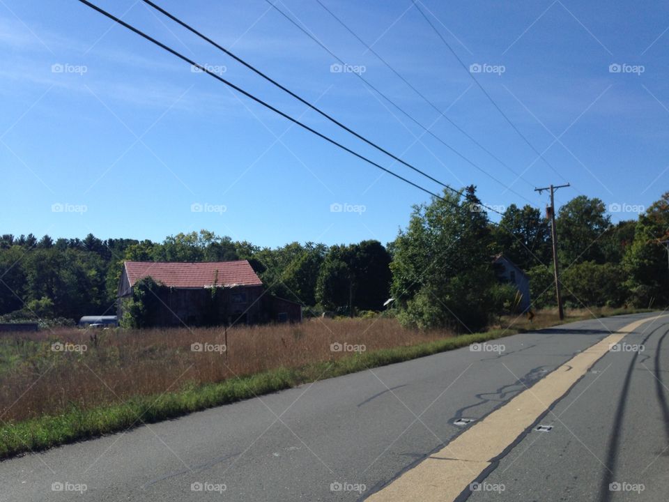 Roadside Barn on the way to work