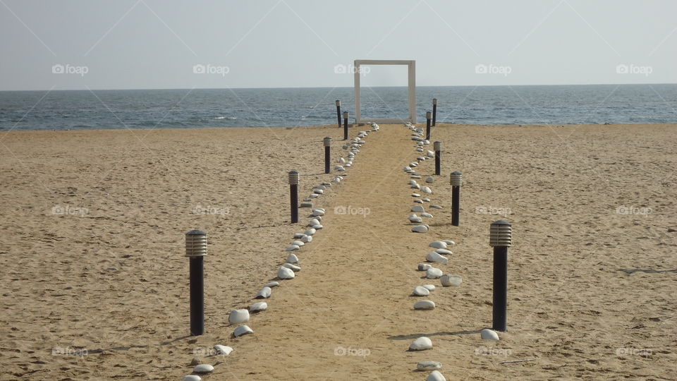 Footpath to the ocean
