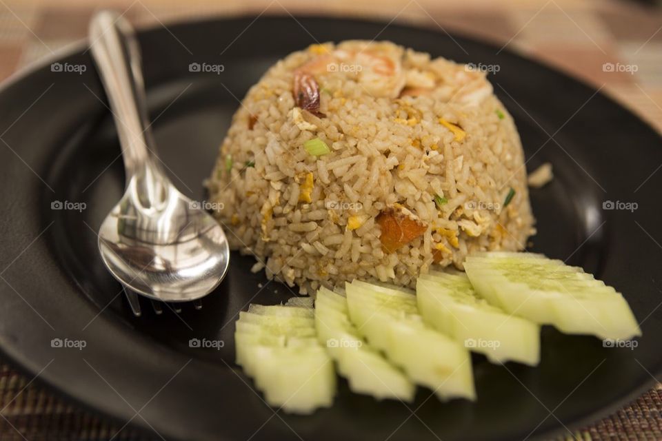 Crab fried rice