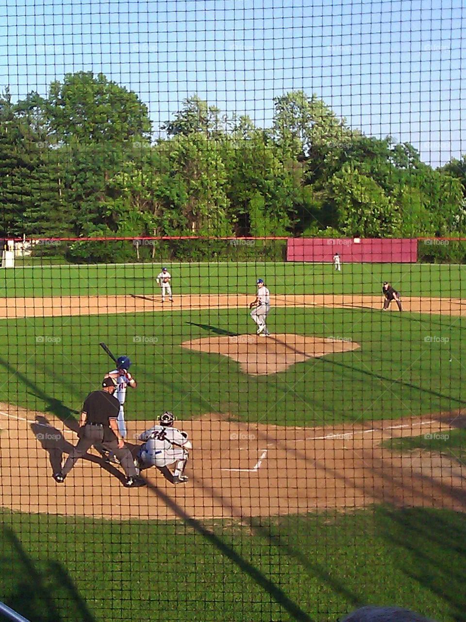 Behind Home Plate