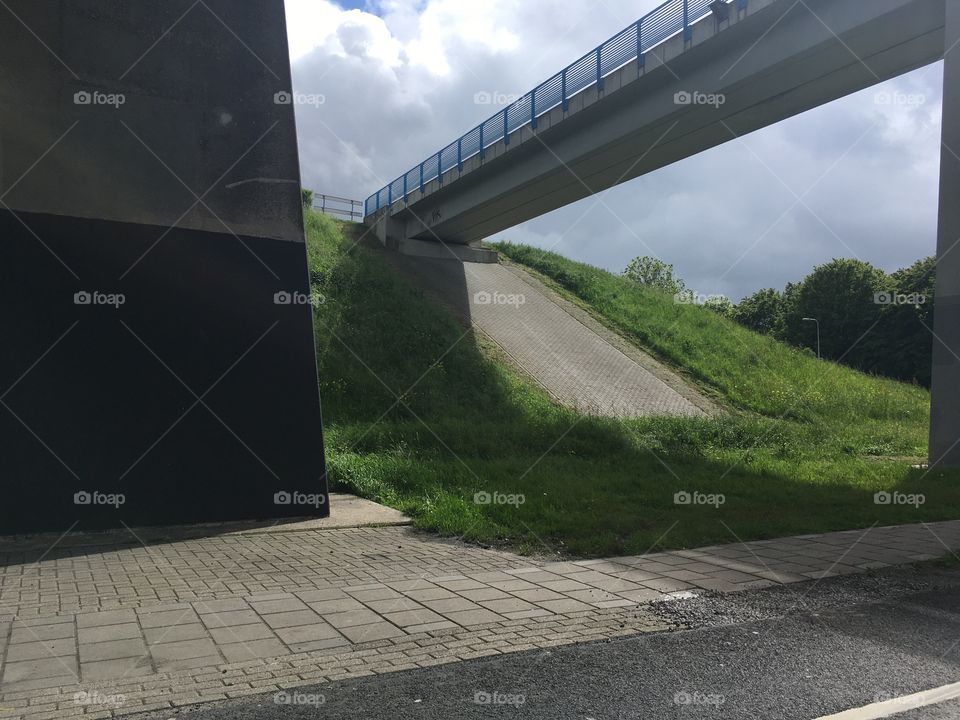 under the bridge the Netherlands 