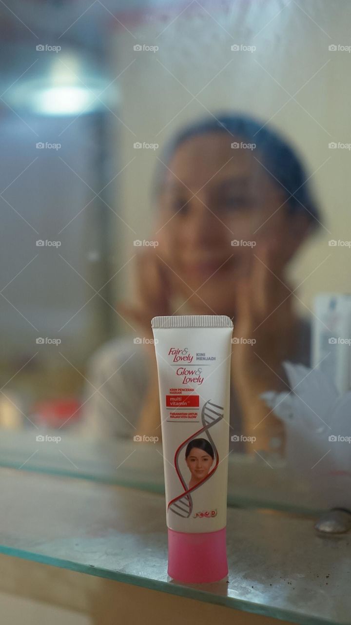 It's my secret to keeping my skin bright and more beautiful