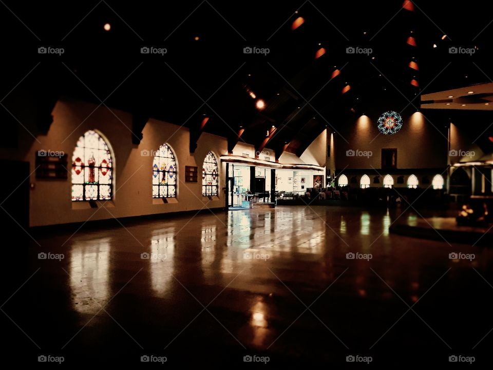 Empty church