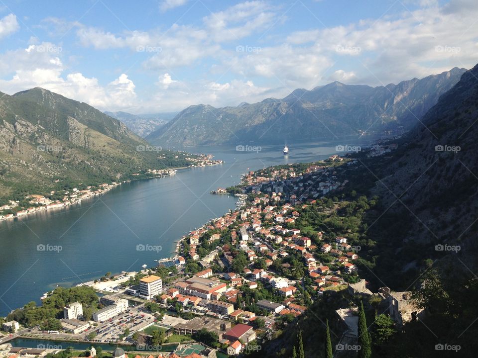 Montenegro mountain view