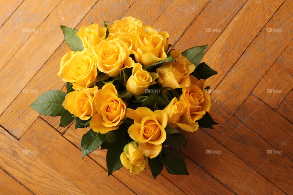 Yellow roses