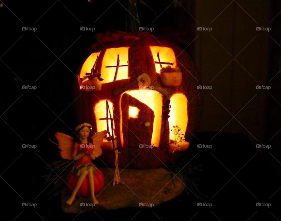Fairytale Pumpkin House 