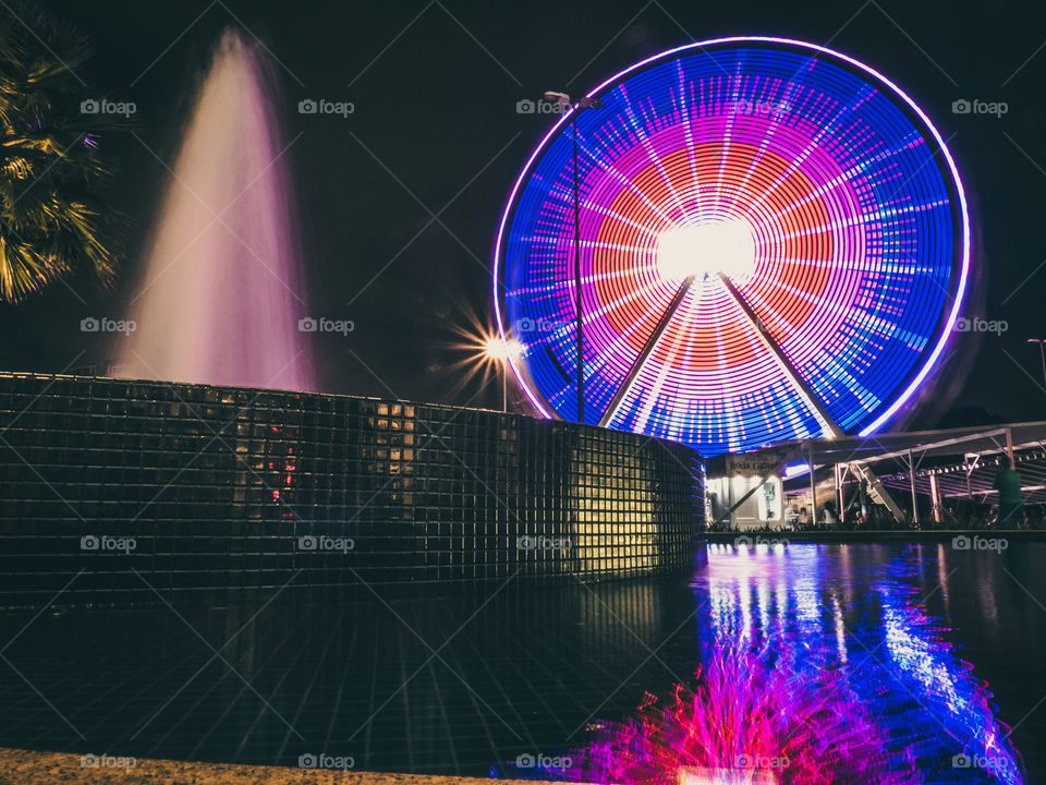 Ferris wheel Long Expo