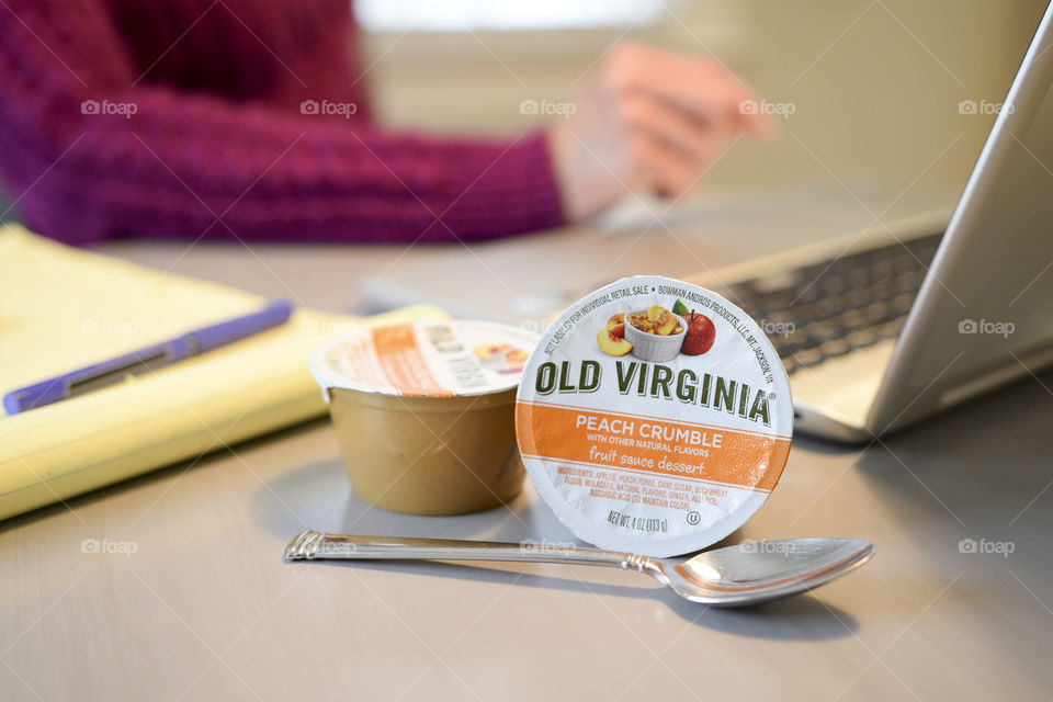 Old Virginia Dessert Cups in Home Office 