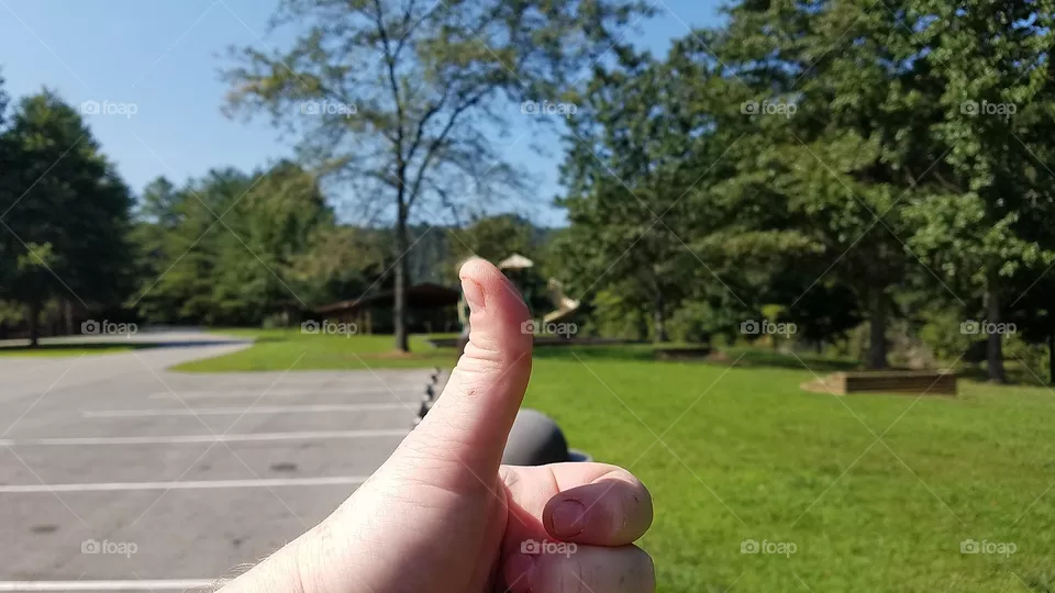 thumbs up