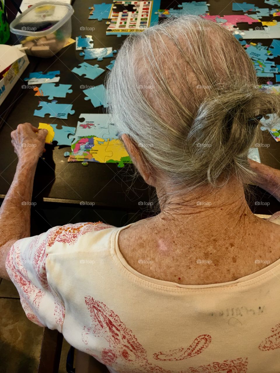 Puzzle for grandma 