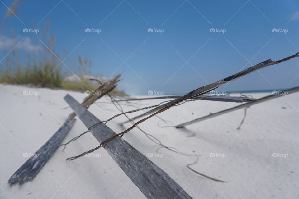 Weathered: Pensacola Beach in August