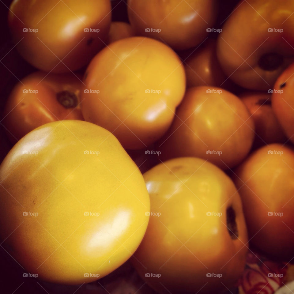 yellow tomato by detrichpix