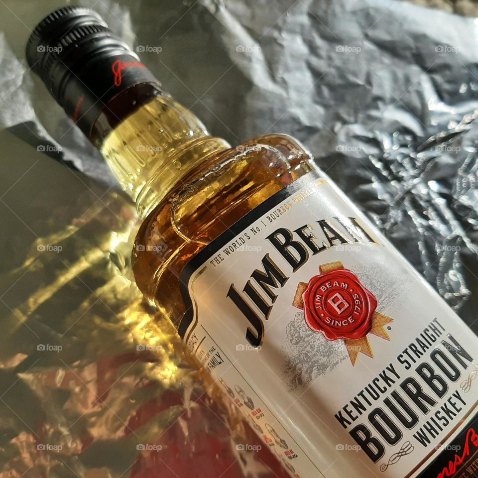 Jim beam bottle