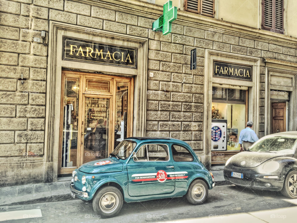 Florence vintage car