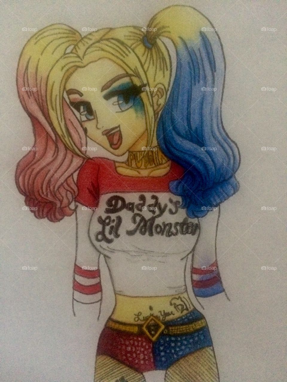 Anime Harley Quinn 