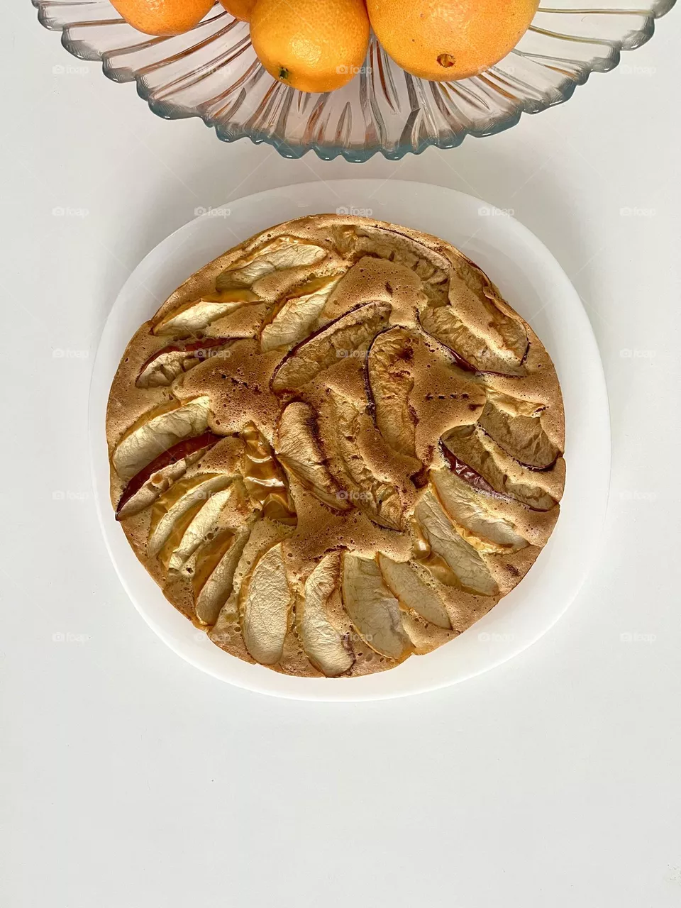 Pie with apples 
