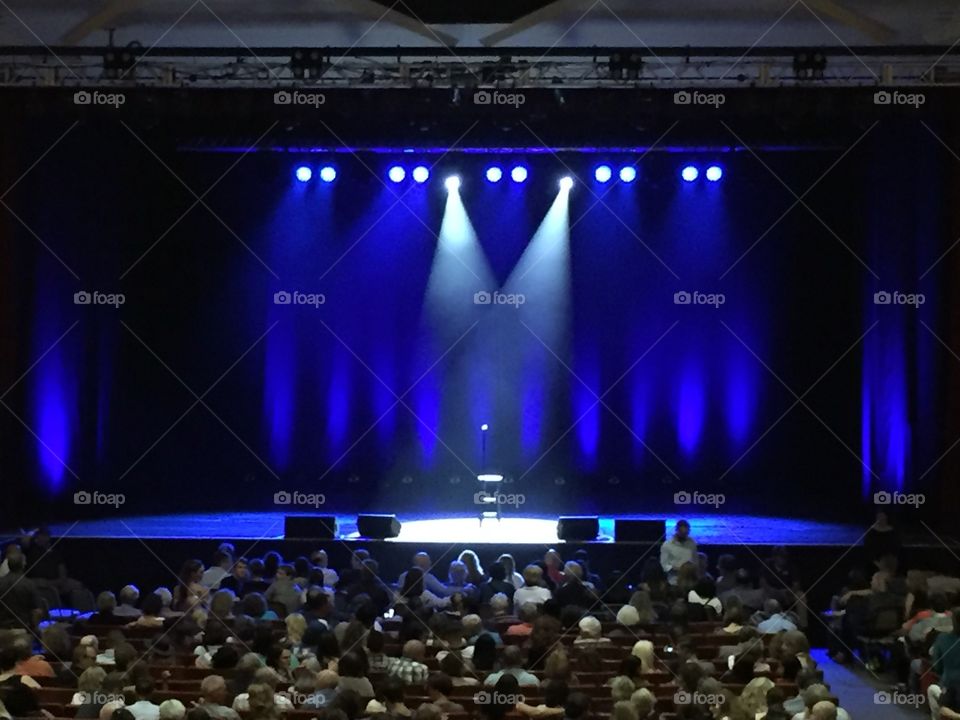Stage at the Thomas Wolf Theater 