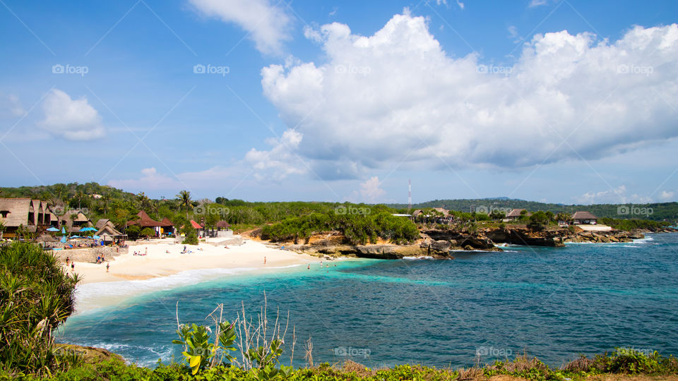Dream Beach at Nusa Lembongan in Indonesia. it definitely has the right name