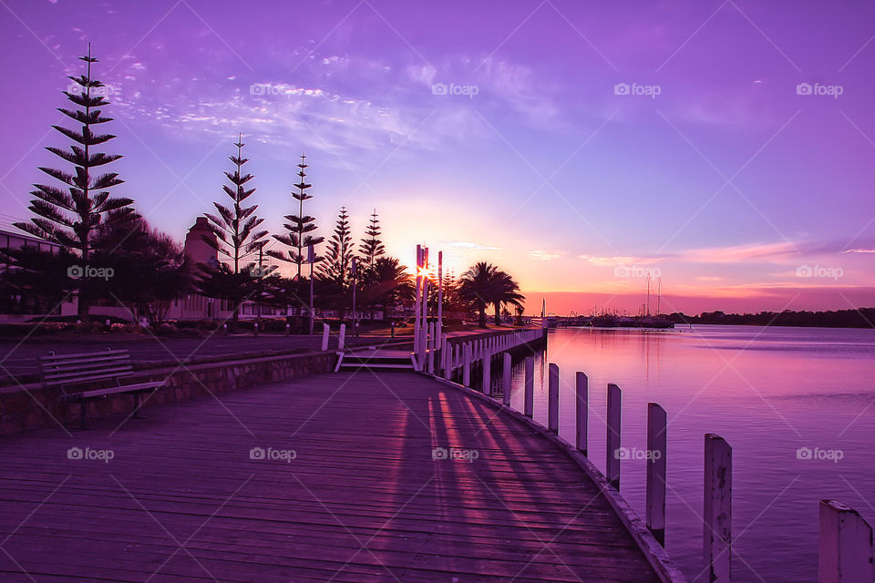 Sunrise At The Jetty