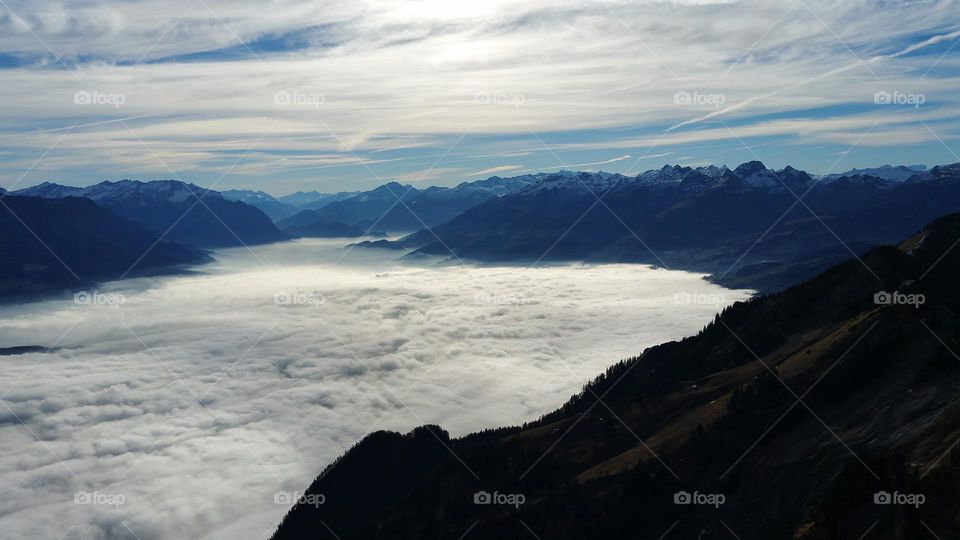 Nebelmeer im Appenzellerland