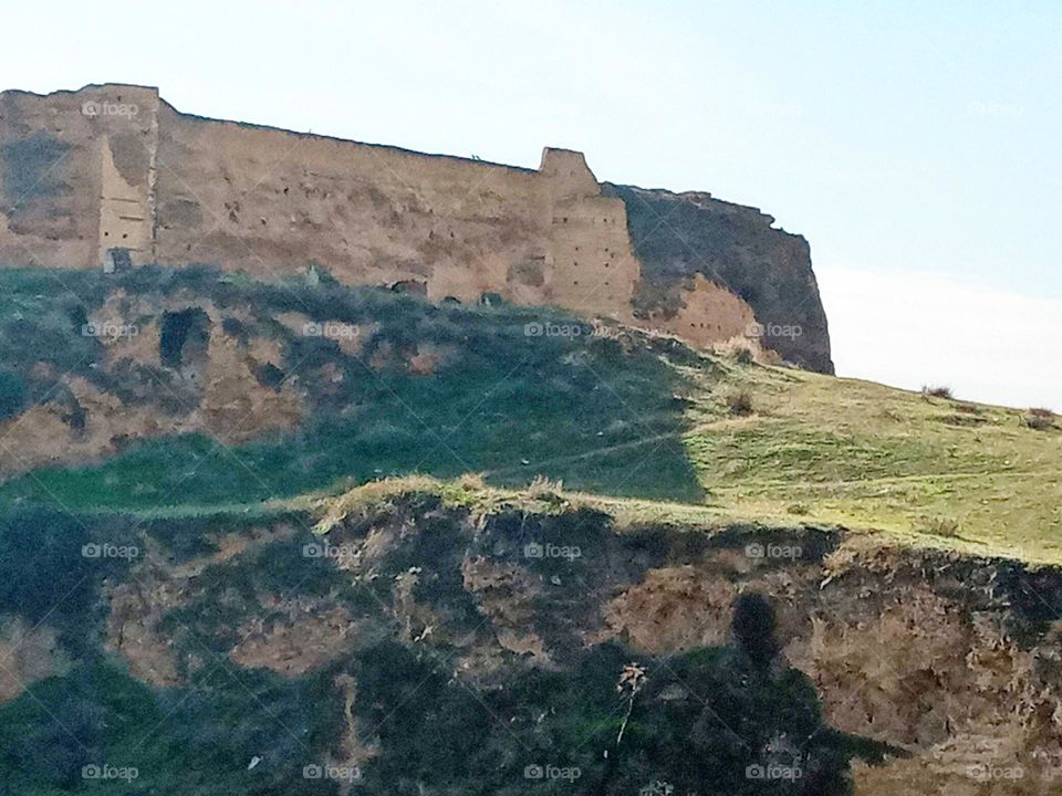Monuments Borj Merined in fes city of morocco