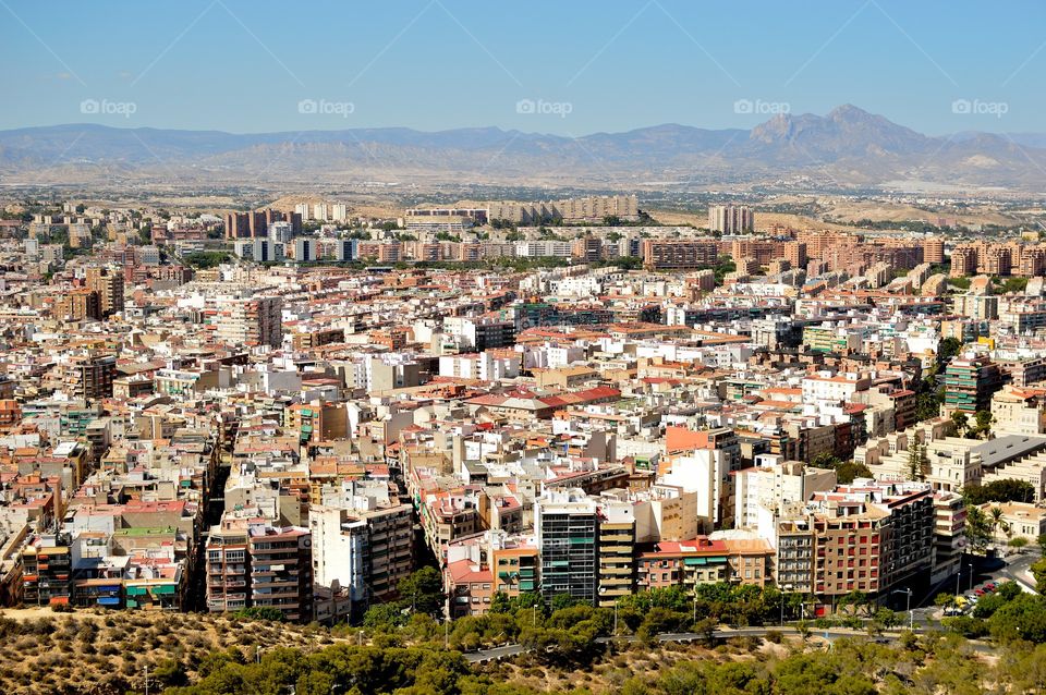 View of city , spain