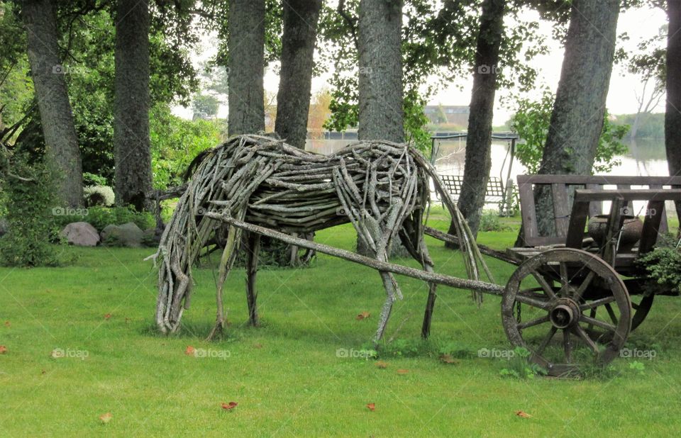 nature art in the Lithuania Neringa