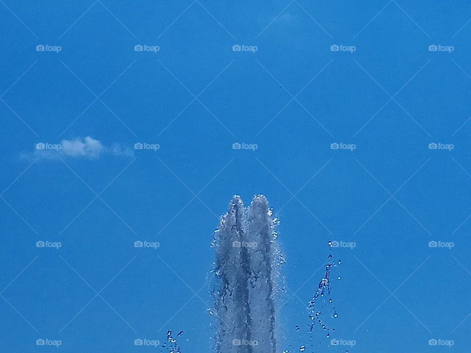 Fountain and Sky