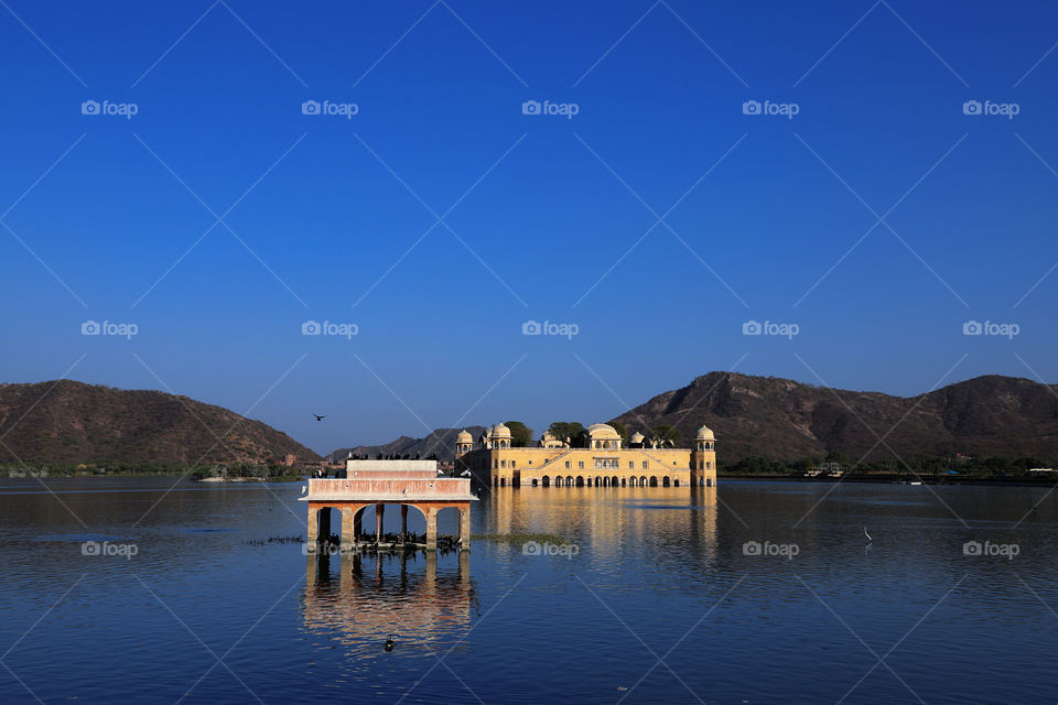 Jal Mahal - Water Palace in Jaipur, Rajasthan, India