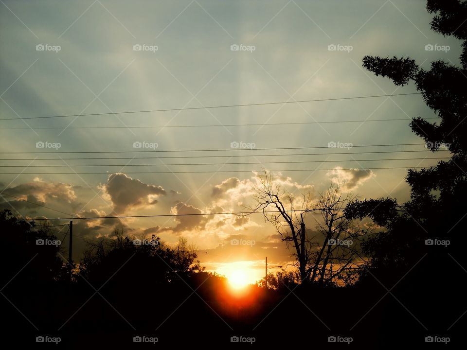 good morning America. This is a picture I took this morning while I was mowing the lawn. 👣 🚶 🏃 🔥 💨