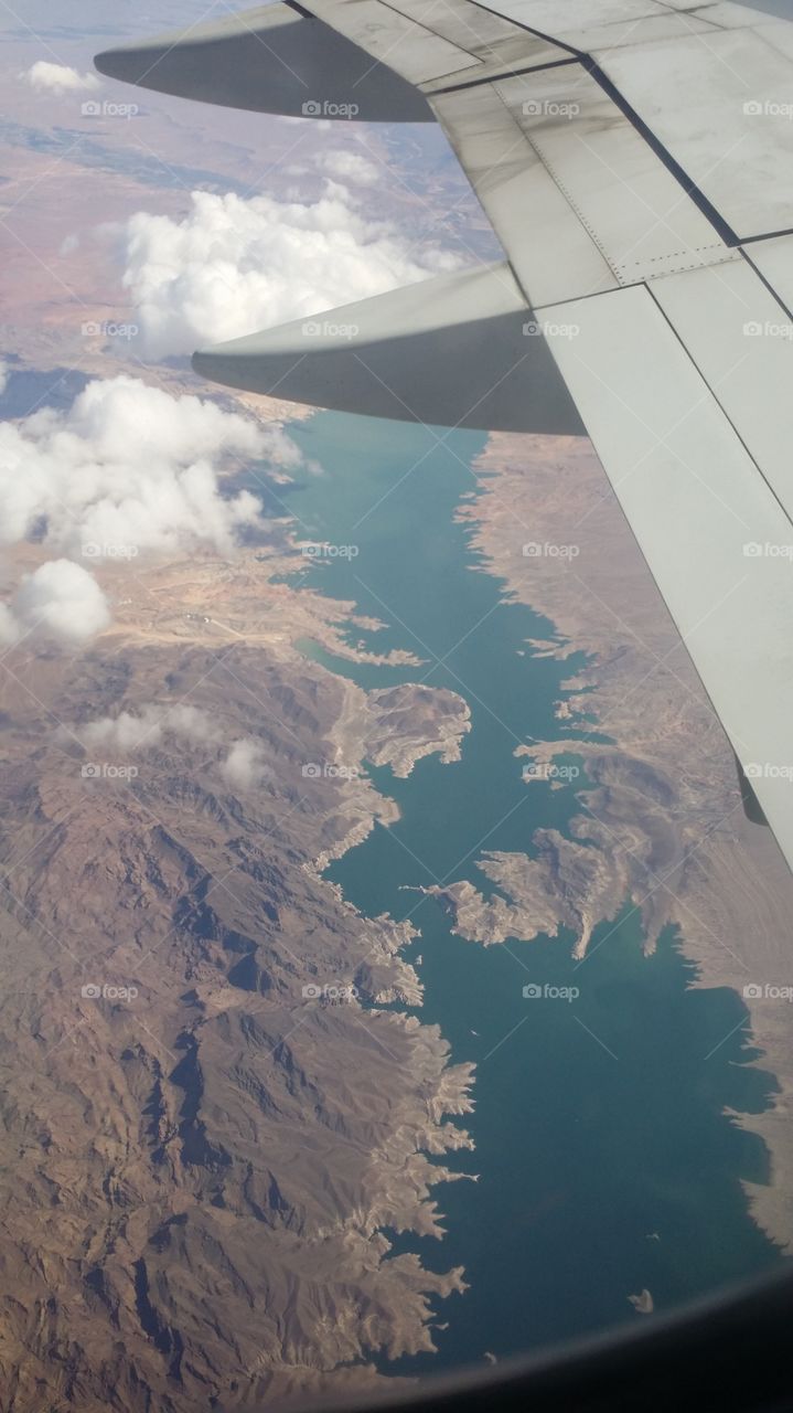 over Nevada