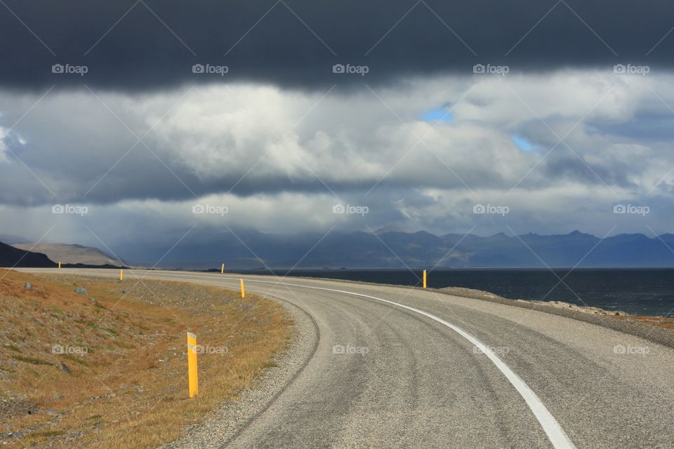 Iceland roads