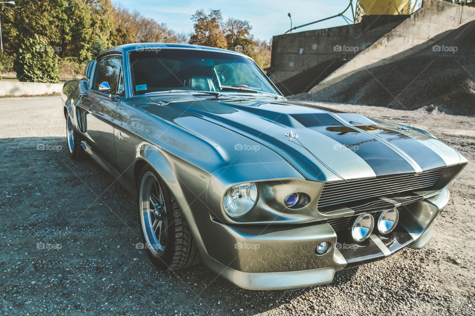 Shelby GT500 eleanor classic car from 1967