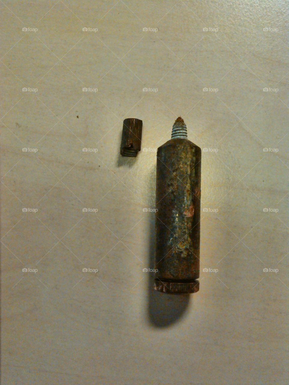 Lighter gasoline 40-ies, found on the site of the former village