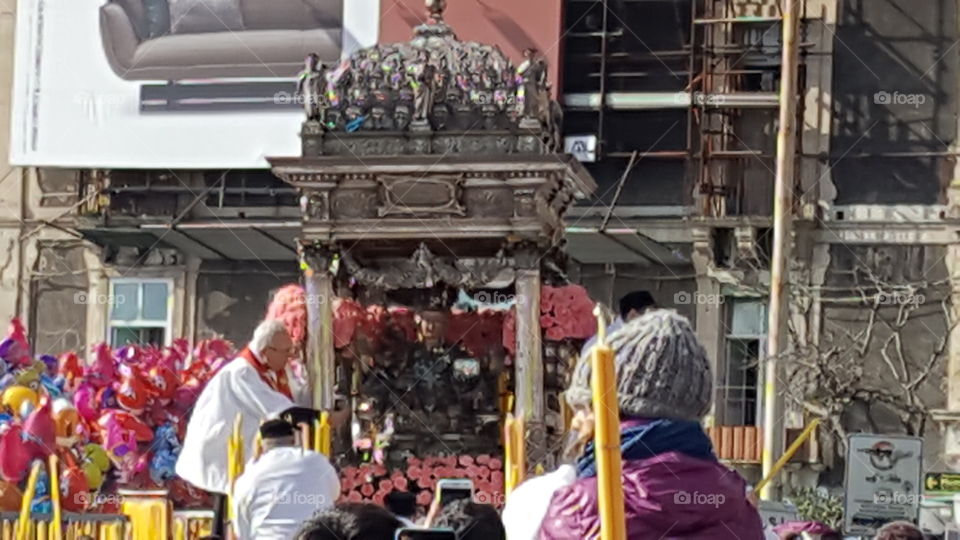 Sant'Agata patrona di Catania (Sicily)