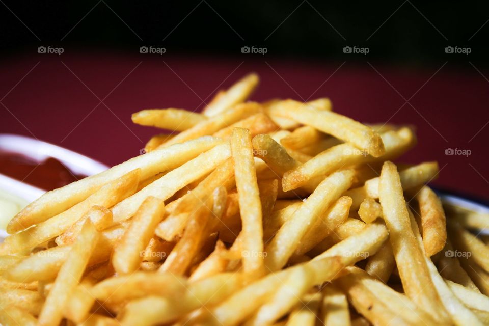 French Fries, No Person, Lunch, Dinner, Unhealthy