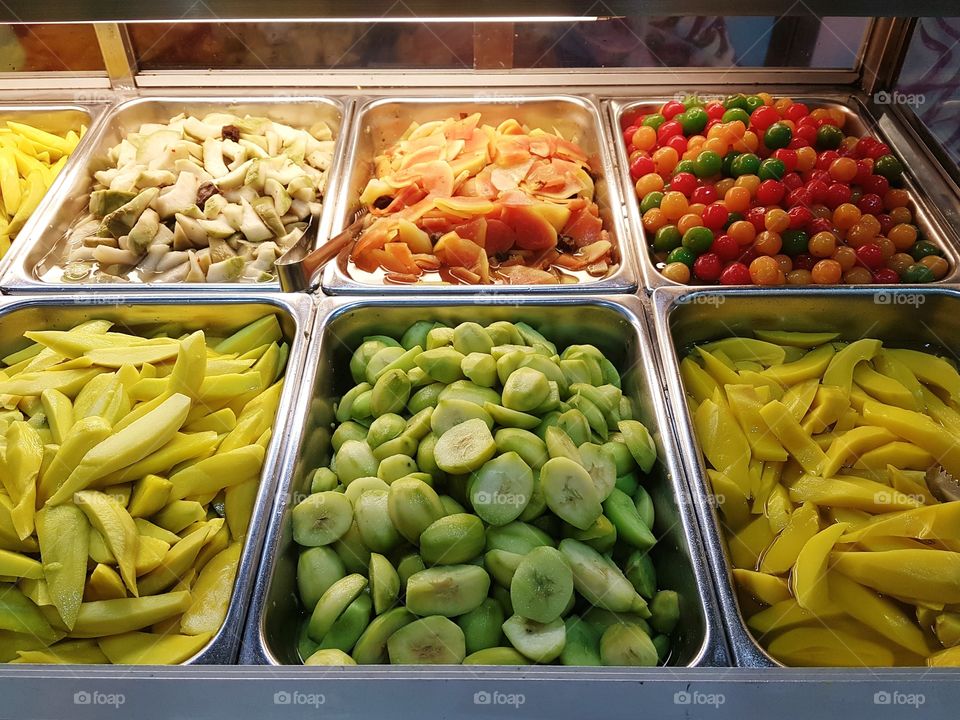 Fruit pickles delight for pickings