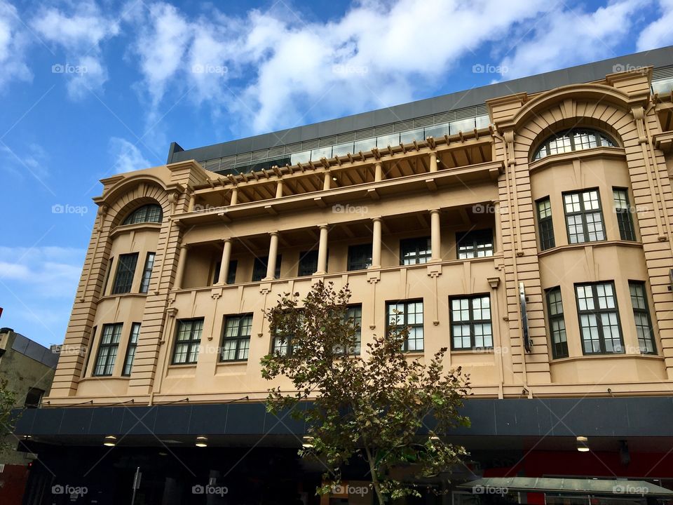 Old style building in the urban area.