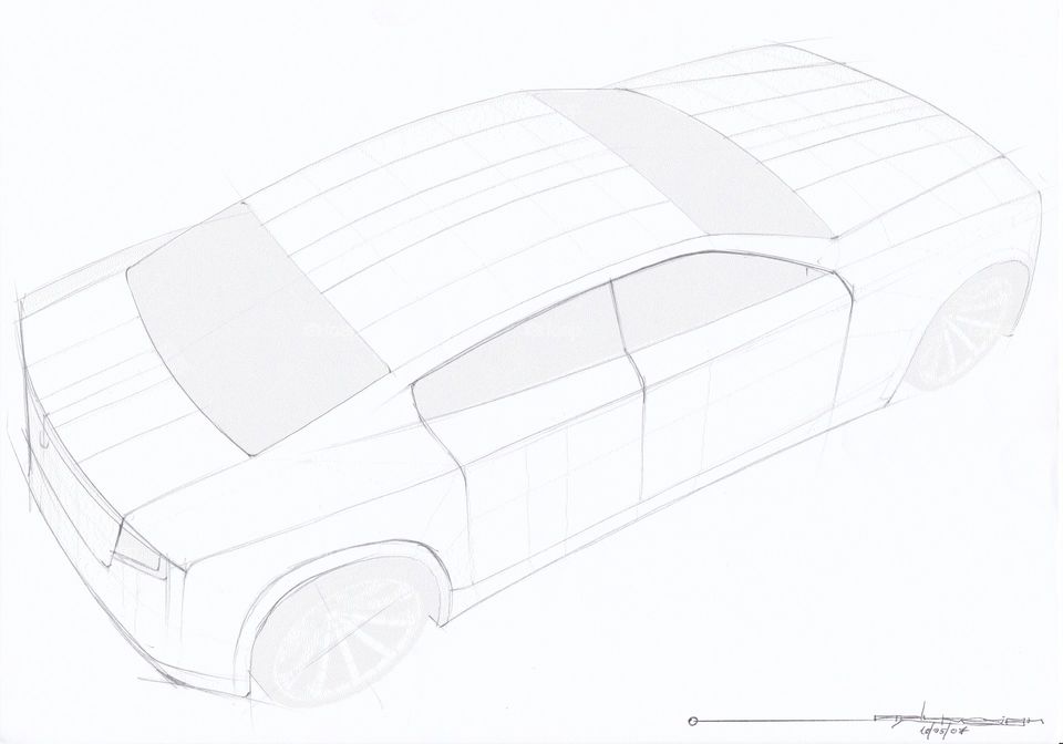 car design illustration