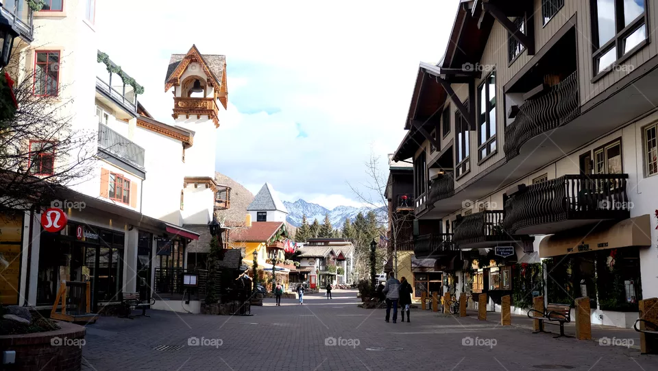 Street of Vail, Colorado