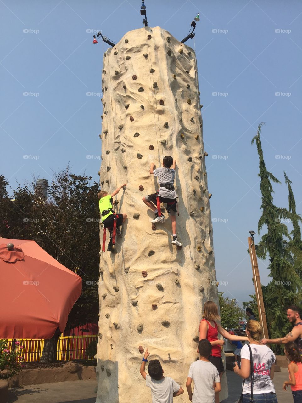 Rock climbing challenge