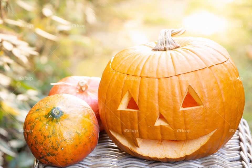 Halloween and pumpkins time