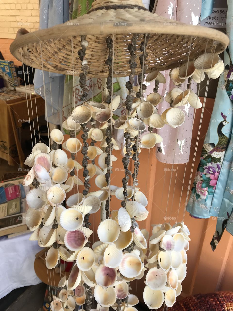 Impressive shell decoration, lovers of beautiful shells will love this presentation.