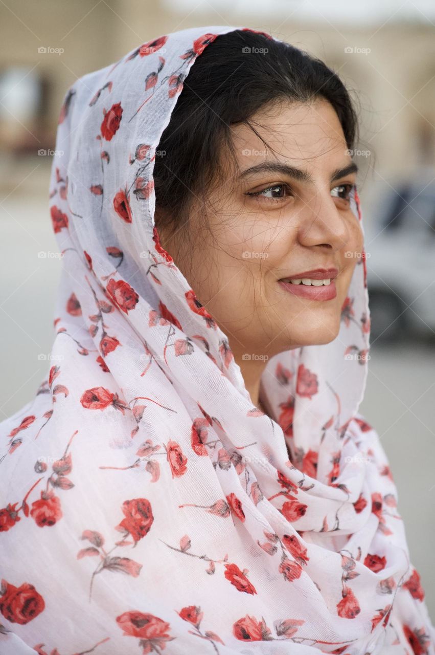 Smiling face of Pretty Girl 